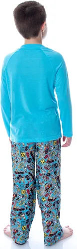 Vista 4 de DC Comics - Conjunto de pijama de 2 piezas con raglán y pantalones