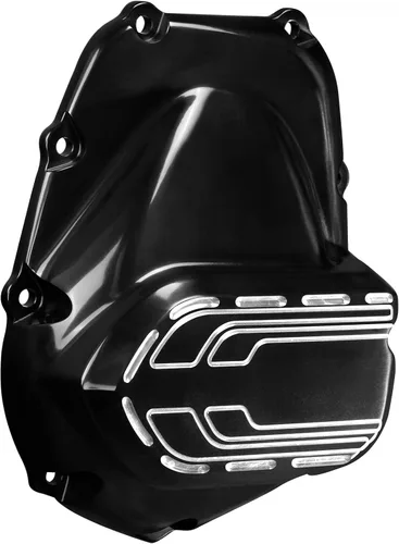 Vista 2 de TCT-MOTORPARTS Cubierta de leva lateral negra brillante para Harley M8 Engine Touring Street Glide 2017-2025 Softail 2018-2025