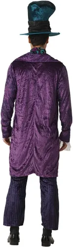 Vista 4 de FantastCostumes Disfraz de The Hatter para hombre, disfraz de cuento de hadas para caballero