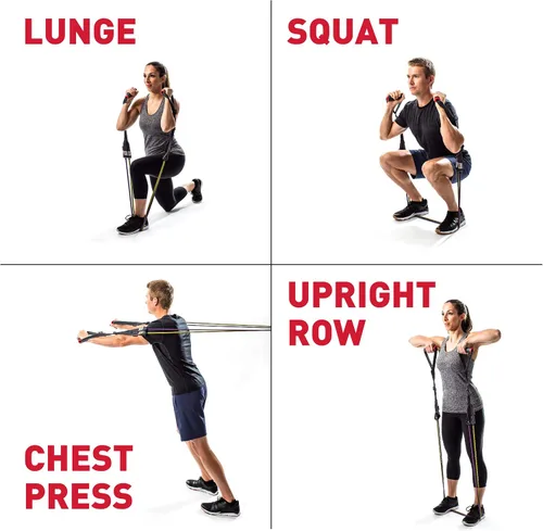 Vista 5 de Perfect Fitness - Aparato para ejercicio físico, bandas.