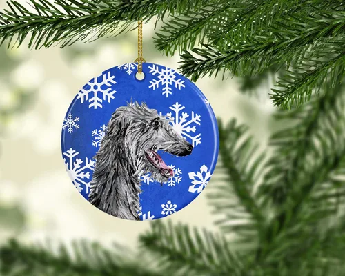 Vista 42 de Caroline's Treasures Cavalier Spaniel - Adorno de cerámica para colgar en el árbol de Navidad, para el hogar, Navidad, fiestas, regalo, 3 pulgadas
