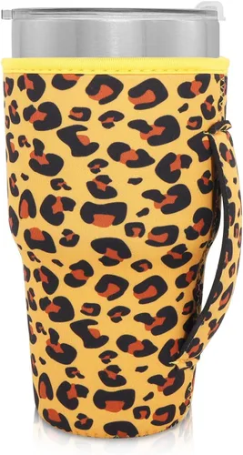 Vista 86 de Fundas Aislantes de Neopreno Portavasos con Asa para Vasos Tumbler de 20oz, Funda Reutilizable para Café Helado Para Tazas de Café de 30oz - 32oz