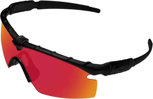 Vista 2 de BroLizard - Lente polarizada para gafas de sol Oakley Si M Frame 2.0, rojo