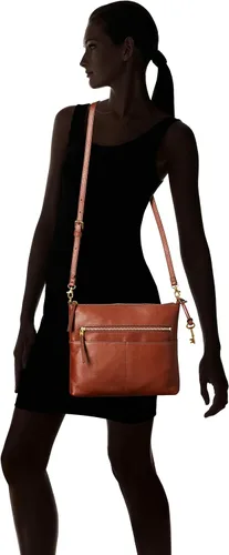 Vista 6 de Bolsa bandolera grande para mujer Fossil Fiona