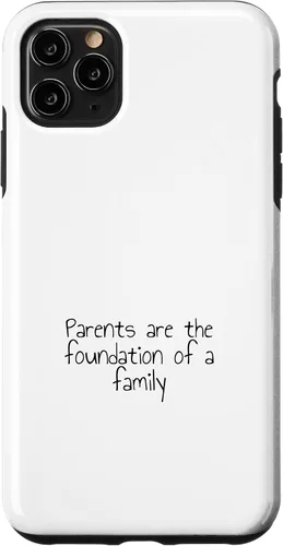 Vista 13 de iPhone 16 Parents are the foundation of a family Case
