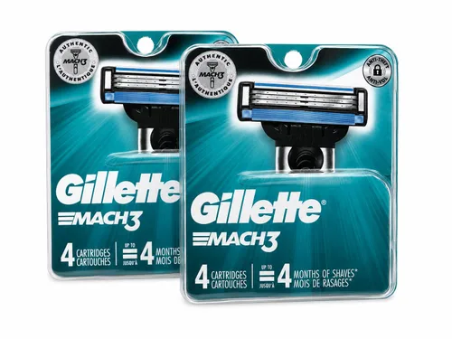 Vista 11 de Gillette Mach3 - Recambios de hoja de afeitar para hombre, 8 recambios de hoja de afeitar