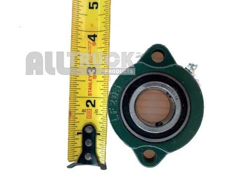 Vista 2 de LF205 SB205-16 Brida de 2 pernos para cojinete de repuesto de eje de 1 pulgada con patrón de pernos de centro a centro de 3 pulgadas para kits