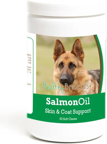 Vista 377 de Healthy Breeds Affenpinscher - Masticables suaves de aceite de salmón, 90