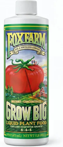 Vista 8 de FoxFarm Grow Big - Alimento líquido para plantas en floración - Fertilizante para flores, frutas y verduras, perfecto para plantas en macetas