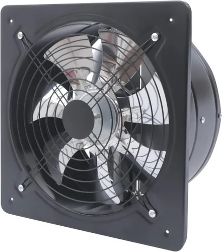 Vista 2 de DNYSYSJ Ventilador industrial de 12 pulgadas, 125 W, 1559 CFM, alto flujo de aire, bajo ruido, 12 pulgadas, extractor de ventilación, ventilador