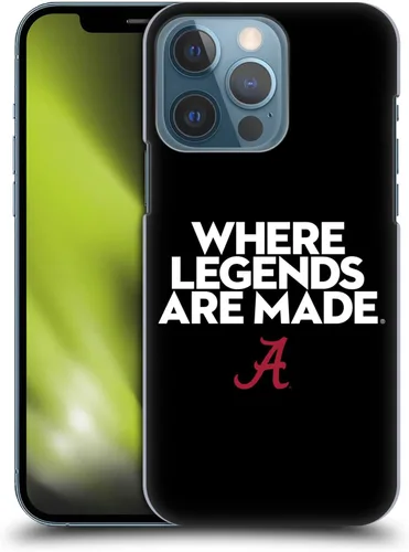 Vista 11 de Head Case Designs Officially Licensed University of Alabama UA Bama Hard Back Case Compatible with Apple iPhone 13 Pro