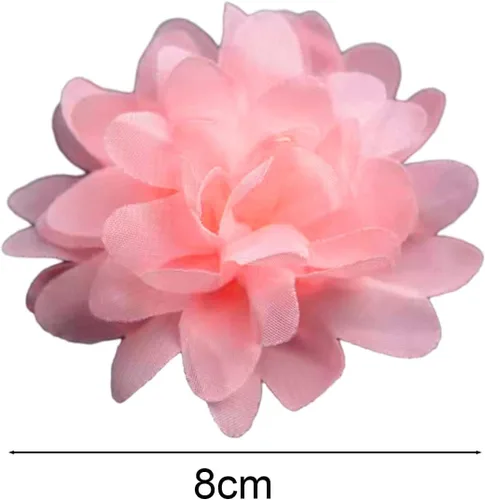 Vista 8 de 2 anillos de flor rosa para baile de Jisoo, anillo de dedo ajustable con rosa artificial para danza de flores artificiales