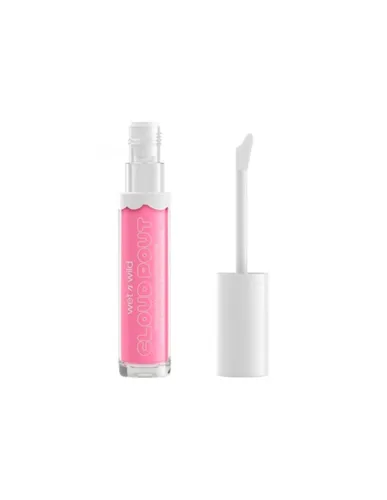 Vista 14 de wet n wild Liquid Lipstick Cloud Pout Marshmallow, Light Pink Cloud Chaser Mousse de crema labial mate Aceite de argán Vitamina E
