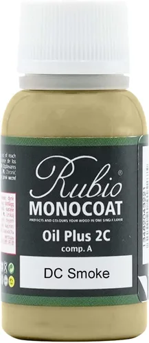 Vista 11 de Rubio Monocoat Muestra de Tinte y Acabado para Madera - Niebla 5% Aceite Plus Parte A Aceite de linaza para madera de secado rápido y ecológico