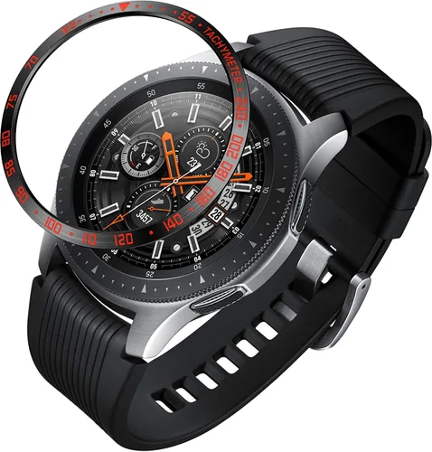 Vista 8 de BaiHui - Anillo de bisel compatible con Galaxy Watch de 1.81 pulgadas / Galaxy Gear S3 Frontier y anillo bisel clásico, cubierta de protección