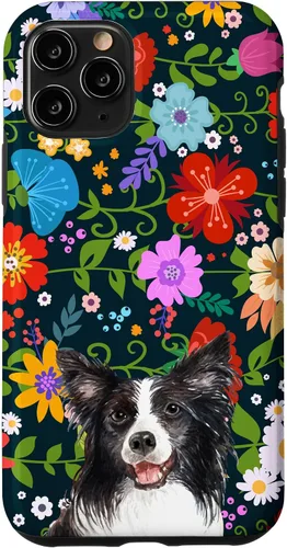 Vista 29 de Border Collie Ditsy Flower Floral Pattern for Women Case for iPhone 17