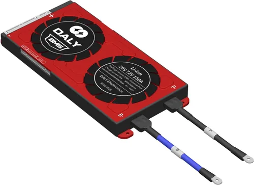 Vista 56 de DALY BMS 72V Li-ion 20S 30A Tablero de protección con cable de equilibrio de puerto común para panel solar autoconstruido, sistema de suministro