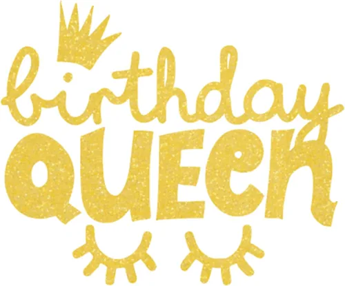 Vista 21 de Calcomanía termoadhesiva de la reina de cumpleaños, transferencia de camisa de fiesta de cumpleaños para mujer, parche de vinilo para niña, gráfico