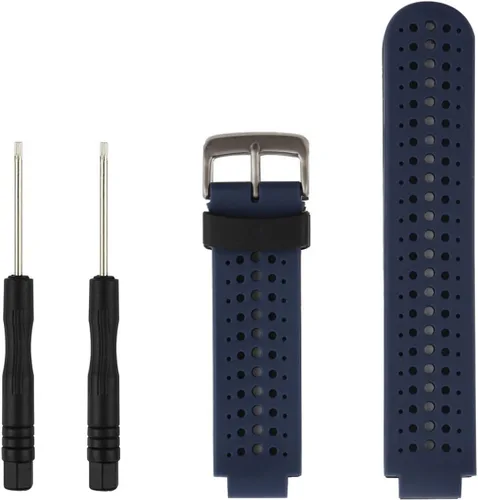 Vista 17 de Correa de repuesto para reloj inteligente para Garmin Forerunner 220/230/235/620/630/735XT/235Lite Tamaño libre 5.11"-8.46