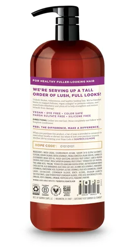Vista 2 de Jabón Biotina y Super Fruit Champú para Volumen, 33.8 oz Biotina y colágeno