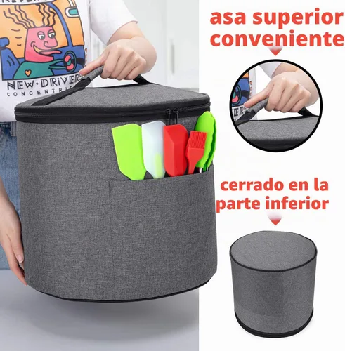 Vista 3 de Luxja Cubierta antipolvo con parte inferior cerrada para olla instantánea