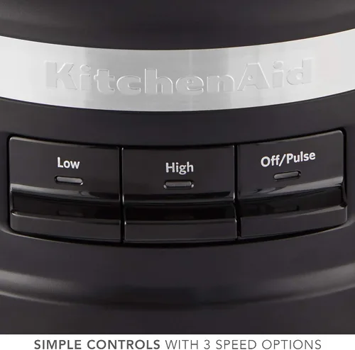 Vista 6 de KitchenAid KFP0718BM - Procesador de alimentos, 7 tazas, negro mate (renovado)