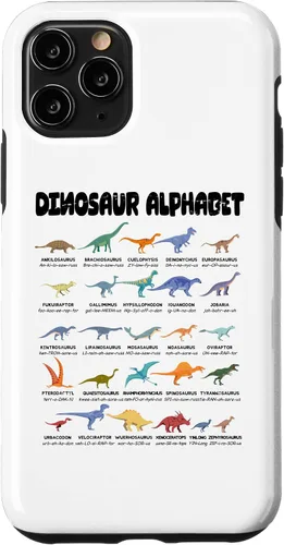 Vista 27 de iPhone 16 Alfabeto de dinosaurio - Tipos de dinosaurios - Estuche de identificación de dinosaurios