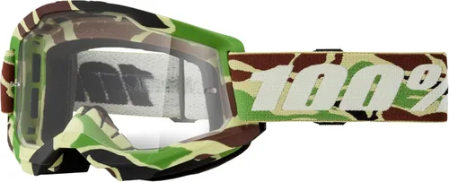 Vista 20 de 100% STRATA 2 Goggles – Gafas deportivas para motocross y ciclismo de montaña – Gafas para ciclistas – Gafas de motocross para hombre