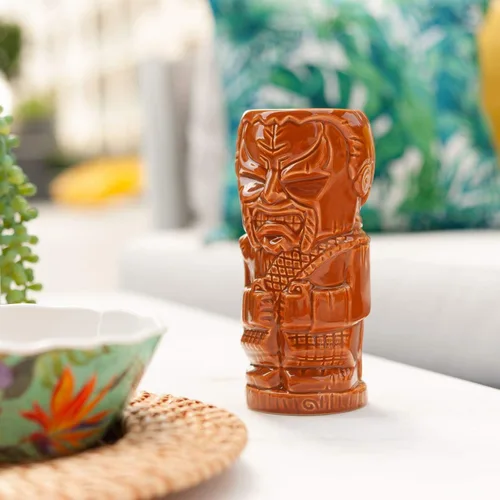 Vista 5 de Star Trek: TOS Klingon - Taza Geeki Tiki de 16 onzas