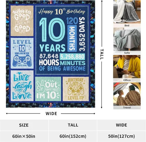 Vista 5 de Ideas de Regalo para Niño de 10 Años, Regalos Geniales para Niños de 10 Años, Decoraciones de 10º Cumpleaños para Niño, Mejores Regalos