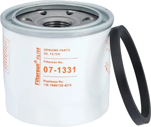 Vista 6 de Paquete de 2 filtros de aceite 136-7848 para Toro 120-4276 127-9222 V-Twin Engine Timecutter SW4200 SW5000 SS4250 SS5000 SS5425 MX5000 Filtro