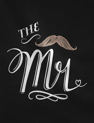 Vista 4 de Tstars Mr Mrs - Sudadera con capucha a juego para parejas para él y para ella