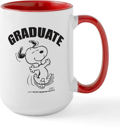 Vista 174 de CafePress SNOOPY Joe Cool - Taza de café de cerámica (15.0 fl oz)