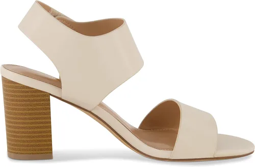 Vista 4 de CUSHIONAIRE Sandalia Talent con tacón recortado para mujer + espuma viscoelástica y anchos disponibles