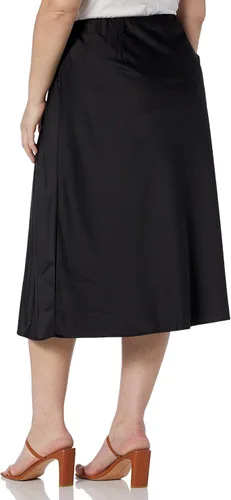 Vista 5 de The Drop - Falda Maya Silky Slip para mujer