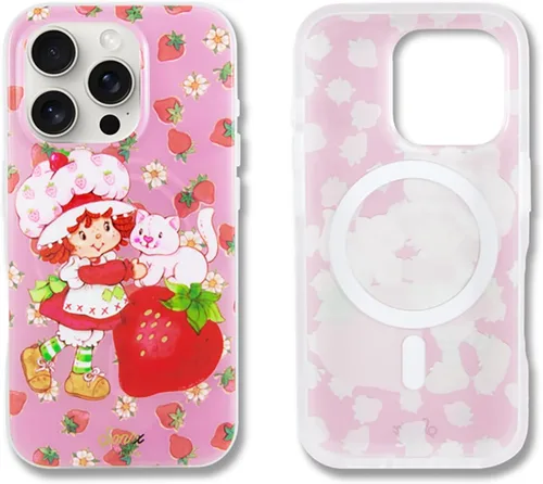 Vista 91 de Sonix x Barbie Funda para iPhone 15 Pro Compatible con MagSafe Probada para caídas de 10 pies Golden Hour