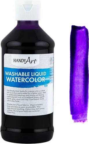 Vista 34 de Handy Art Pintura líquida lavable para acuarela, juego de 10