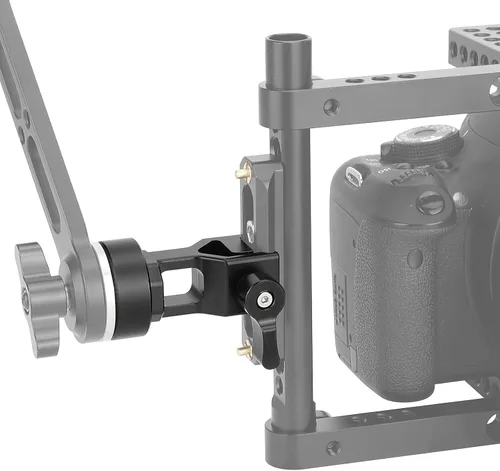Vista 3 de CAMVATE Soporte de extensión de adaptador de abrazadera a roseta NATO - 3293