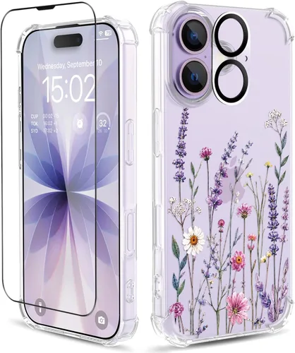 Vista 28 de Funda para iPhone 13 y iPhone 14 (6.1 pulgadas) con protector