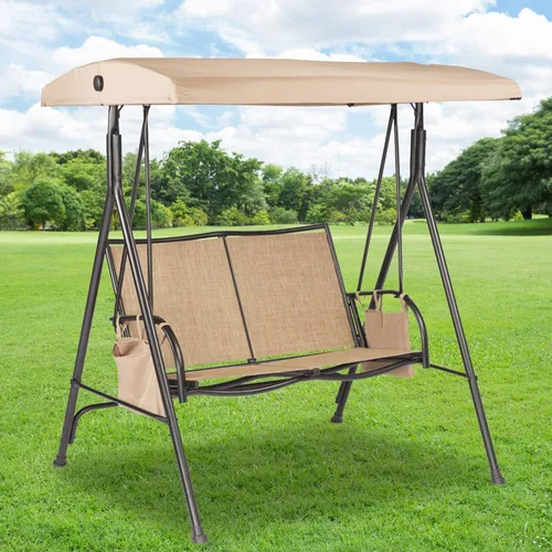 Vista 9 de Garden Winds Cubierta superior de toldo de repuesto para GT GSS00133C Sling Swing - Riplock 350