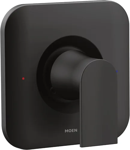 Vista 6 de Moen Genta LX - Kit de moldura moderna de equilibrio de presión Posi-Temp de 1 mango, requiere válvula, T2471BZG