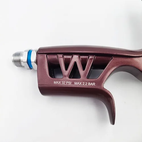 Vista 6 de HVLP 6800B pistola pulverizadora 0.051 in sin taza de lavado y adaptador herramienta de pintura spayer coche pistola de pintura de aire aerógrafo
