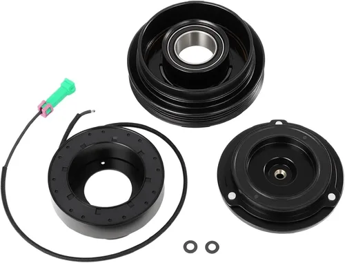 Vista 26 de cciyu Embrague del compresor del aire acondicionado para Ford Focus 2.0L 2000-2002 Asamblea de compresores de reparación de automóviles 57162 58162