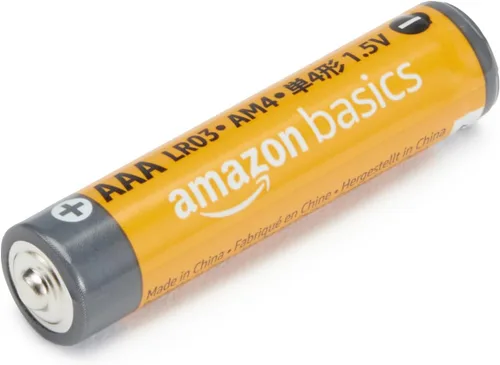 Vista 3 de Amazon Basics Pilas alcalinas AAA de alto rendimiento, 1.5 voltios, vida útil de 10 años, 20 unidades (paquete de 1)