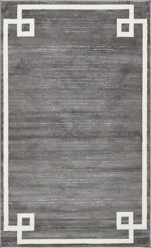 Vista 15 de Unique Loom Colección Uptown de Jill Zarin - Alfombra moderna con textura de estilo griego, color beige (1.25 x 1.85 m)