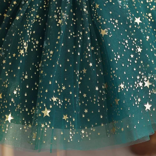 Vista 6 de Nileafes Vestido de princesa de tul para niñas pequeñas, vestido tutú de fiesta