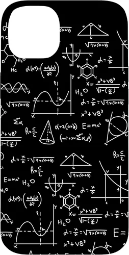 Vista 15 de Funda de regalo divertida para iPhone 16 con fórmula de matemáticas para profesor de matemáticas