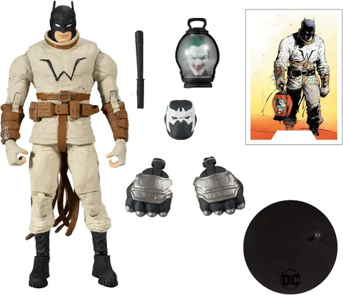 Vista 7 de McFarlane Toys - DC Build-A 7 figuras Wave 3 - Último caballero en la tierra - Batman