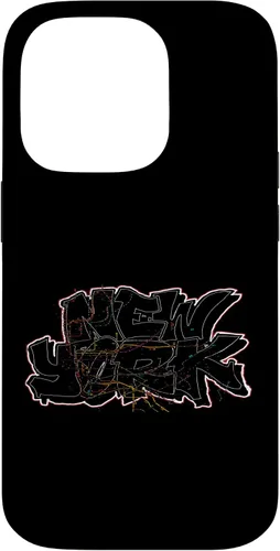Vista 17 de Funda para iPhone 16 Graffiti New York y trenes