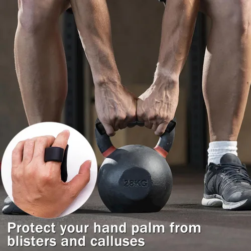 Vista 4 de Rypt Grip - Agarre de mano para gimnasio y levantamiento de pesas para hombres y mujeres, agarre de entrenamiento antideslizante, guantes
